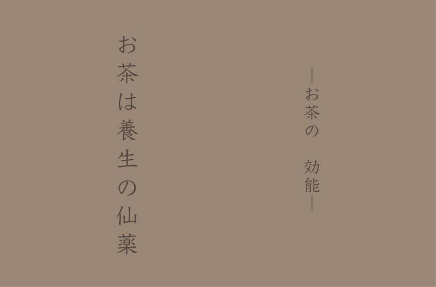 「お茶は養生の仙薬」の言葉 — 夏の体を支える日本茶の効能 / 福岡市城南区の日本茶専門店・鳥飼茶房